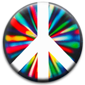 Colour Badge Peace Badge