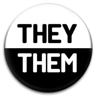 They Them Badge