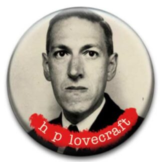 H P Lovecraft Writer Badge