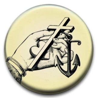 Hand Cross Anchor Badge