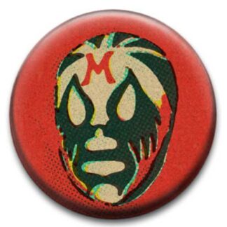 Mexican Wrestler Badge