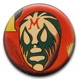 Mexican Wrestler Badge