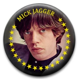 Mick Jagger Badge