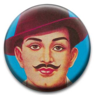Moustache Hat Badge