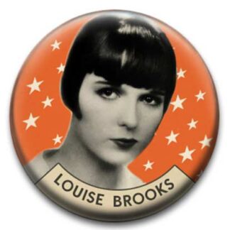 Louise Brooks Movie Star Badge