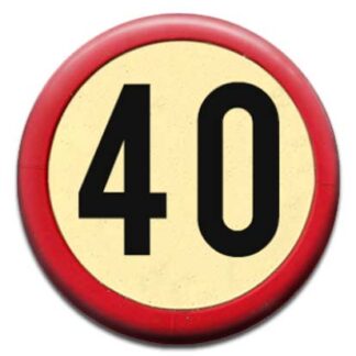 Number Sign Badge