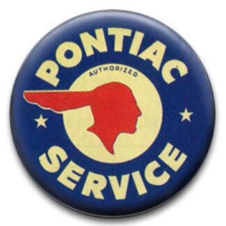 Pontiac Service Badge
