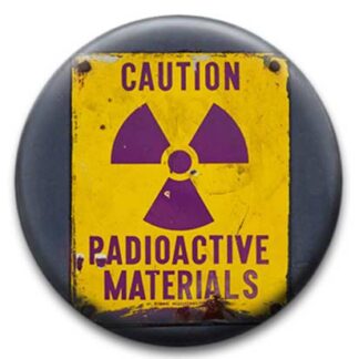 Radioactive Sign Badge
