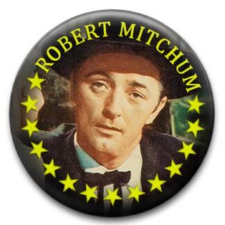 Robert Mitchum Movie Star Badge