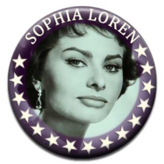 Sophia Loren Movie Star Badge