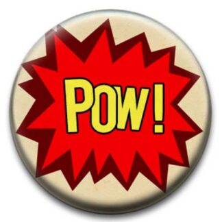 Pow Comic Badge