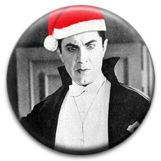 Dracula Christmas Badge