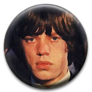 Mick Jagger Badge