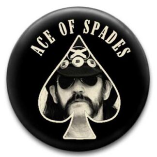 Lemmy Ace Of Spades Badge