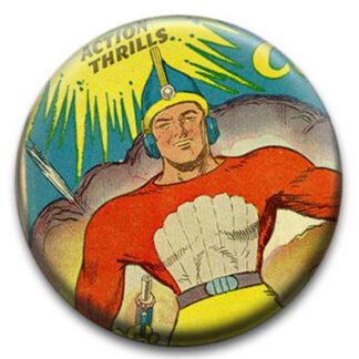 Comic Superhero Badge