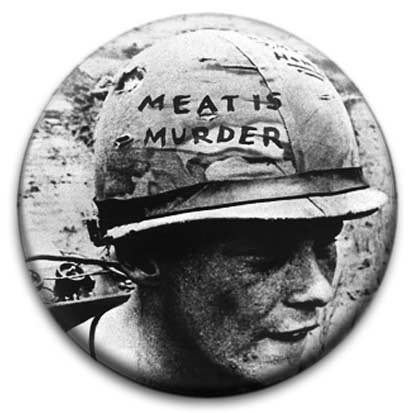 Meat Is Murder Badge