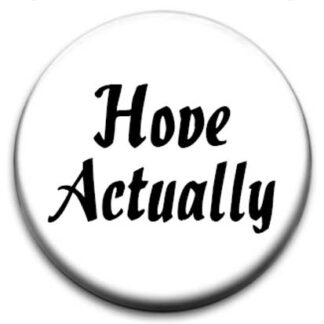 Hove Actually Badge