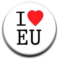 I Heart Eu Badge