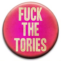 Fuck The Tories Badge