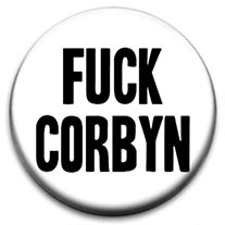 Fuck Corbyn Badge