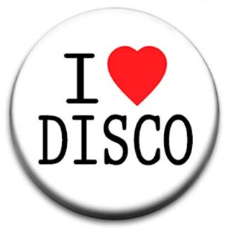 I Heart Disco Badge