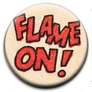 Flame On Comic Book -
