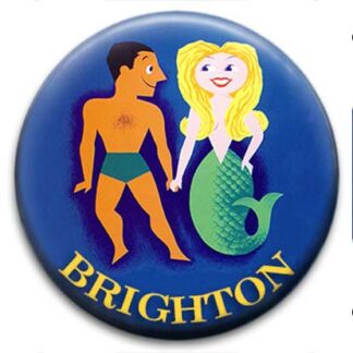Brighton Mermaid - Badge