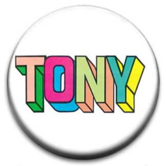Tony Name Badge