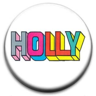 Holly Name Badge
