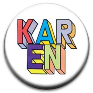 Karen Name Badge
