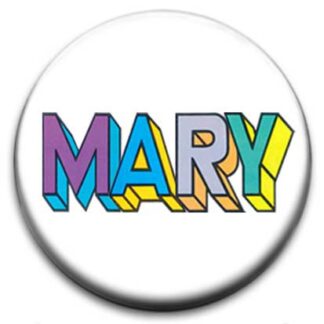 Mary Name Badge