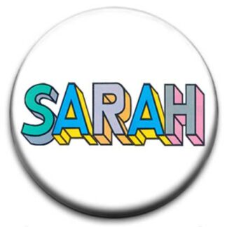 Sarah Name Badge