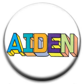 Aiden Name Badge
