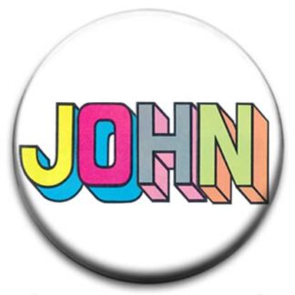 John Name Badge