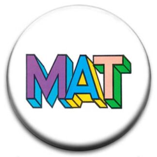 Mat Name Badge