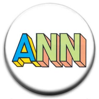 Ann Name Badge