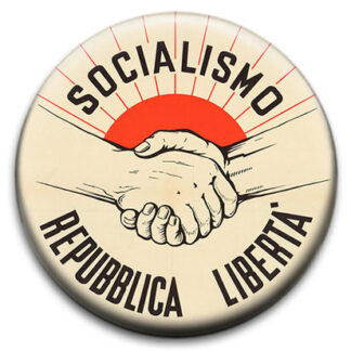 Socialismo Repubblica Liberta Badge