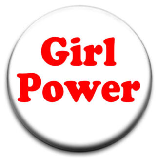 Girl Power - Small Retro Badge