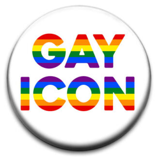 Gay Icon - Small Retro Badge