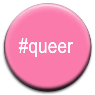 Hashtag Queer Badge