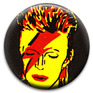 Bowie Vintage Badge Design Badge