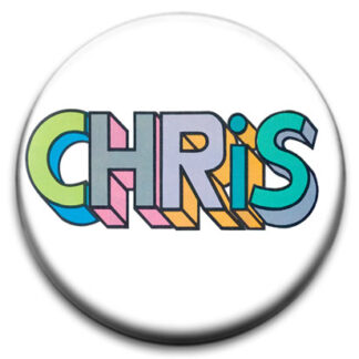 Chris Name Badge