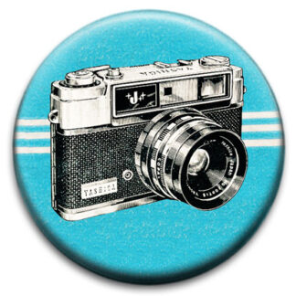 Retro Camera Badges