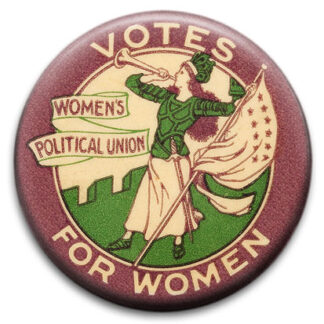 Votes For Women American Badge