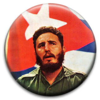 Fidel Castro Cuban Badge