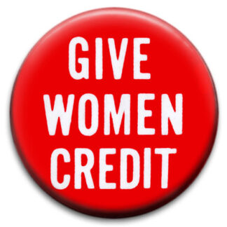 Give Women Credit Badge
