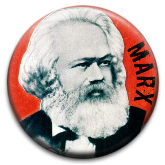 Karl Marx Badge