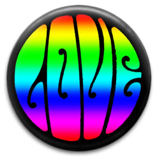 Rainbow Love Badge