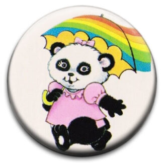 Rainbow Panda Badge