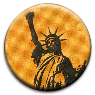 Solidarity Salute Statue Of Liberty Badge